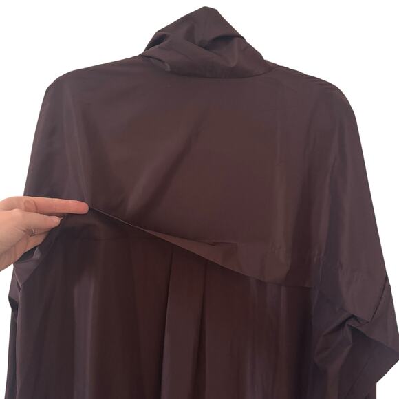 Tibi Italian Sporty Nylon Shirt Dress - Picture 11 of 14